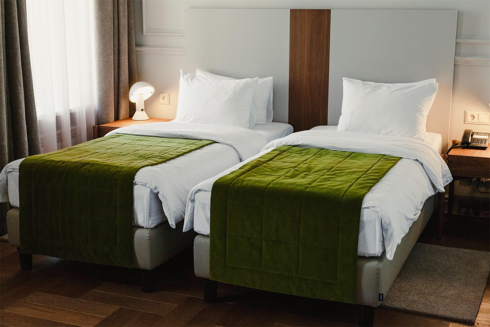 раздельные кровати в отеле