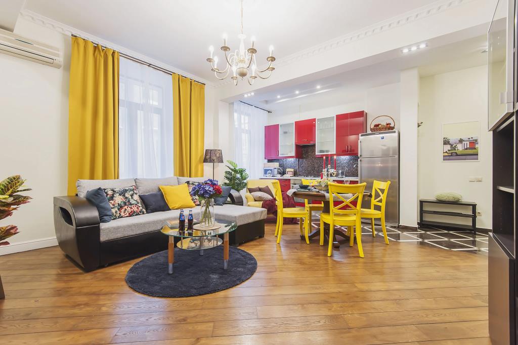 GM Apartments Trekhkomnatnye na Tverskoy - Yamskoy Flat 0*