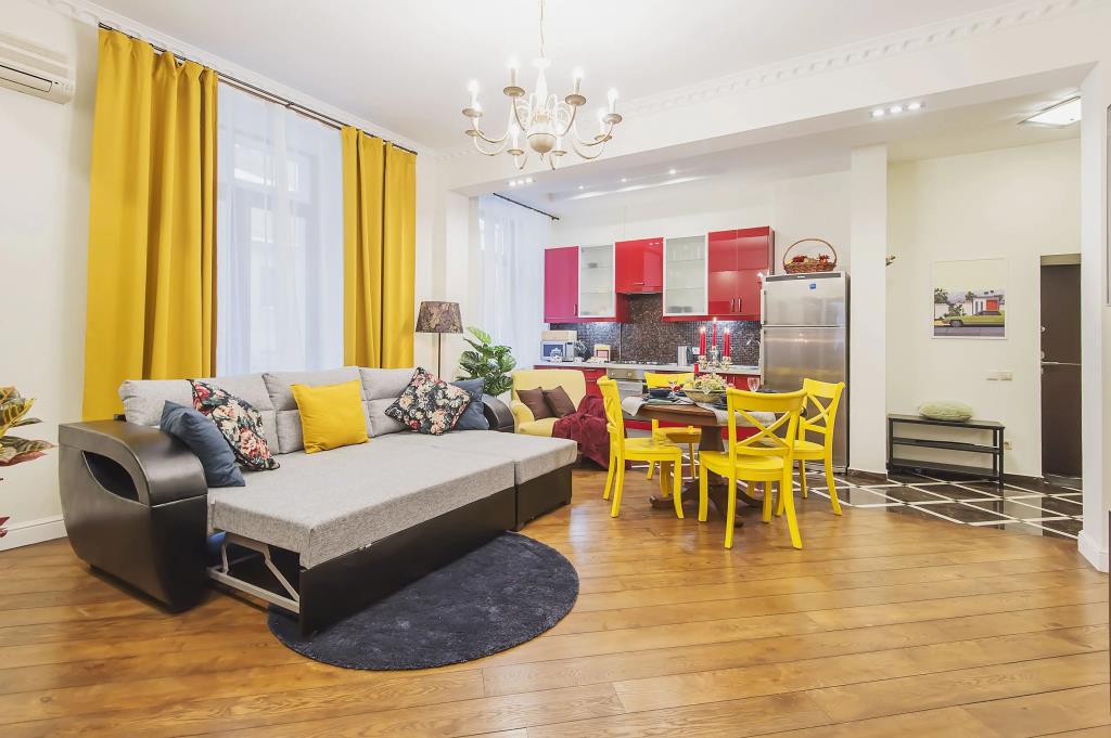 GM Apartments Trekhkomnatnye na Tverskoy - Yamskoy Flat 0*