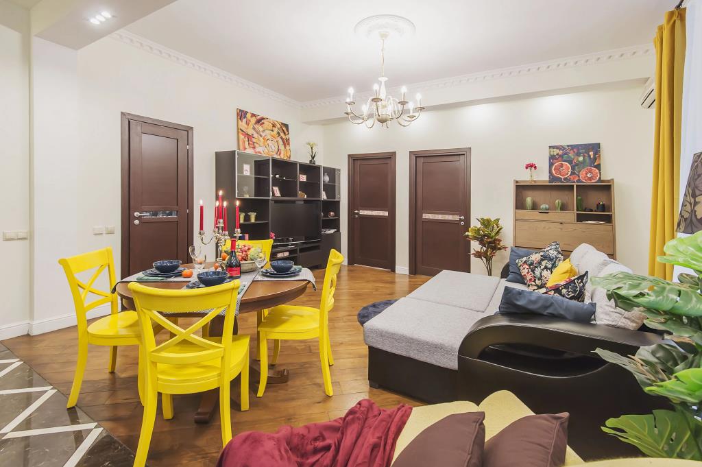 GM Apartments Trekhkomnatnye na Tverskoy - Yamskoy Flat 0*