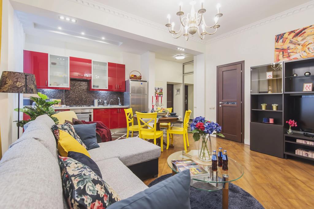 GM Apartments Trekhkomnatnye na Tverskoy - Yamskoy Flat 0*