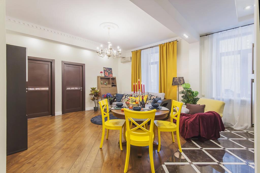 GM Apartments Trekhkomnatnye na Tverskoy - Yamskoy Flat 0*