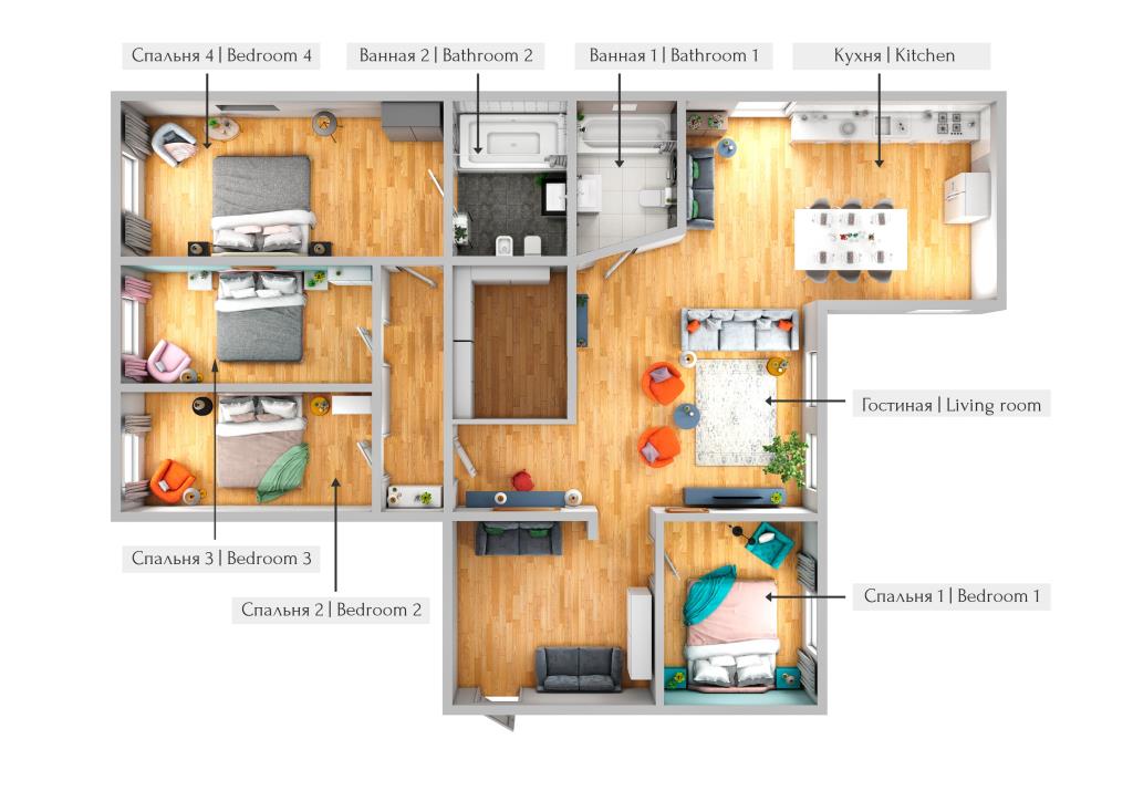 Mansarda 170m Ot Minin Apartments 0*