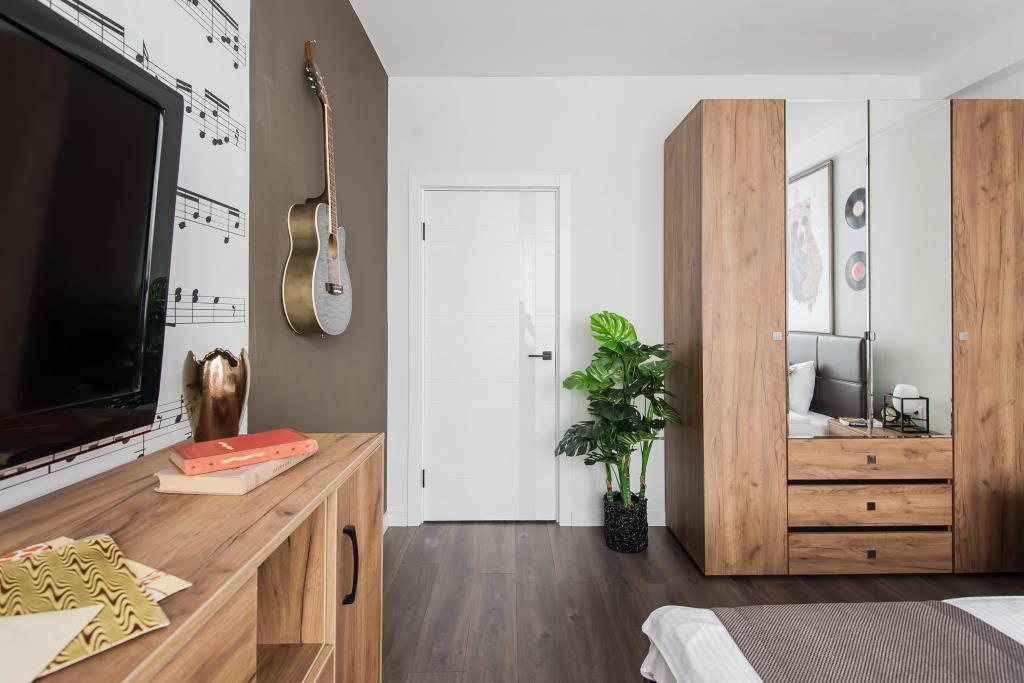 GM Apartments v stile Rock-n-roll s vidom na Kremль Flat 0*