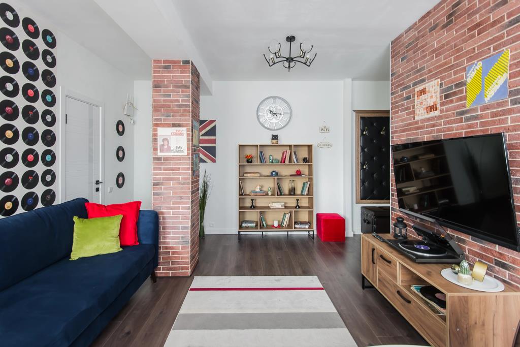 GM Apartments v stile Rock-n-roll s vidom na Kremль Flat 0*
