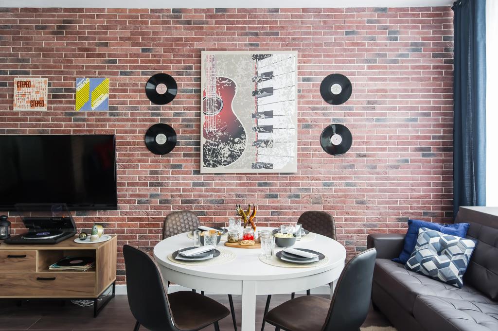 GM Apartments v stile Rock-n-roll s vidom na Kremль Flat 0*