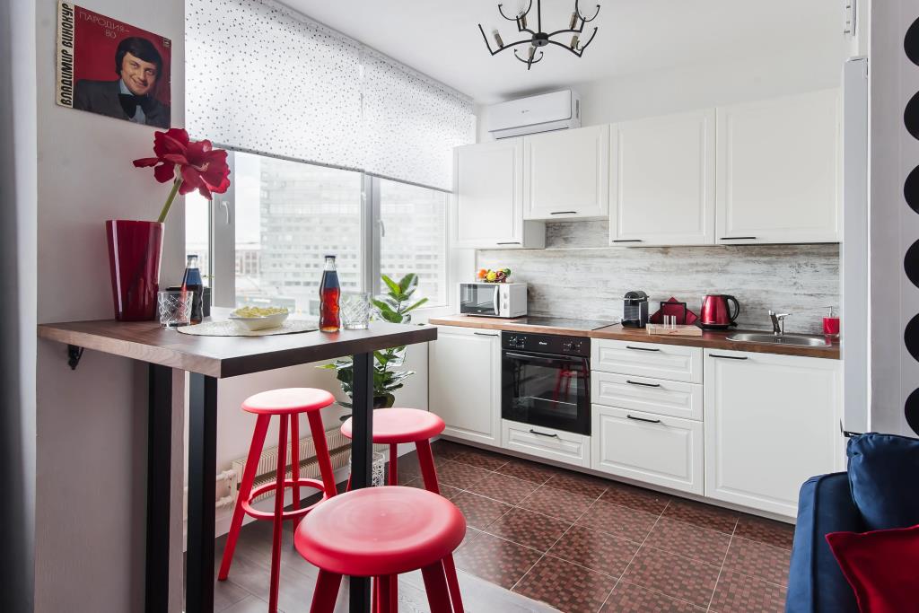 GM Apartments v stile Rock-n-roll s vidom na Kremль Flat 0*