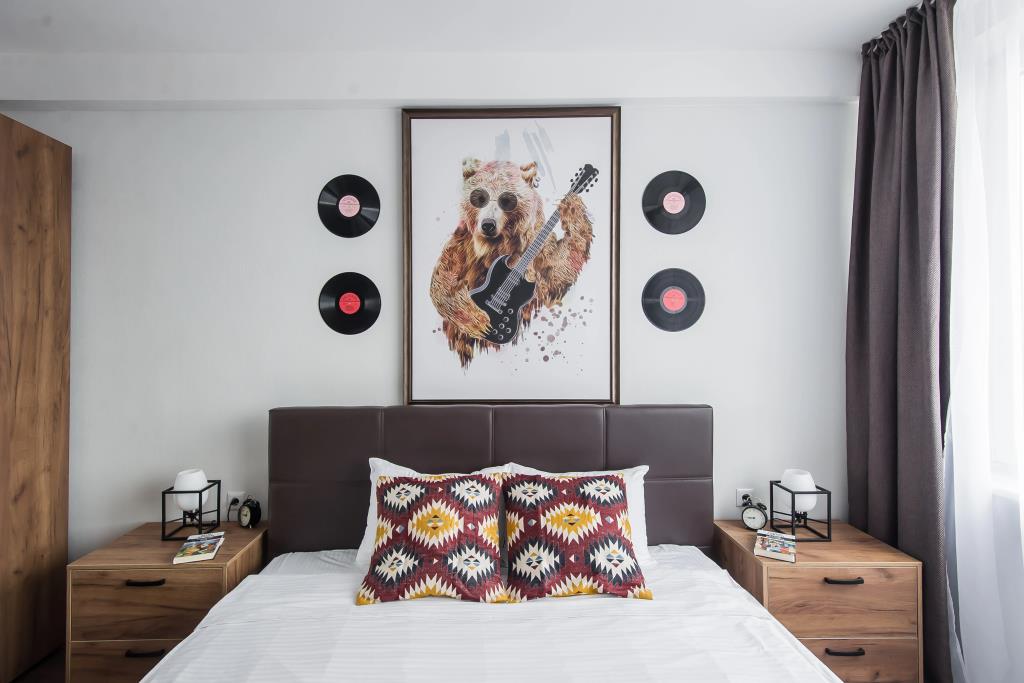 GM Apartments v stile Rock-n-roll s vidom na Kremль Flat 0*