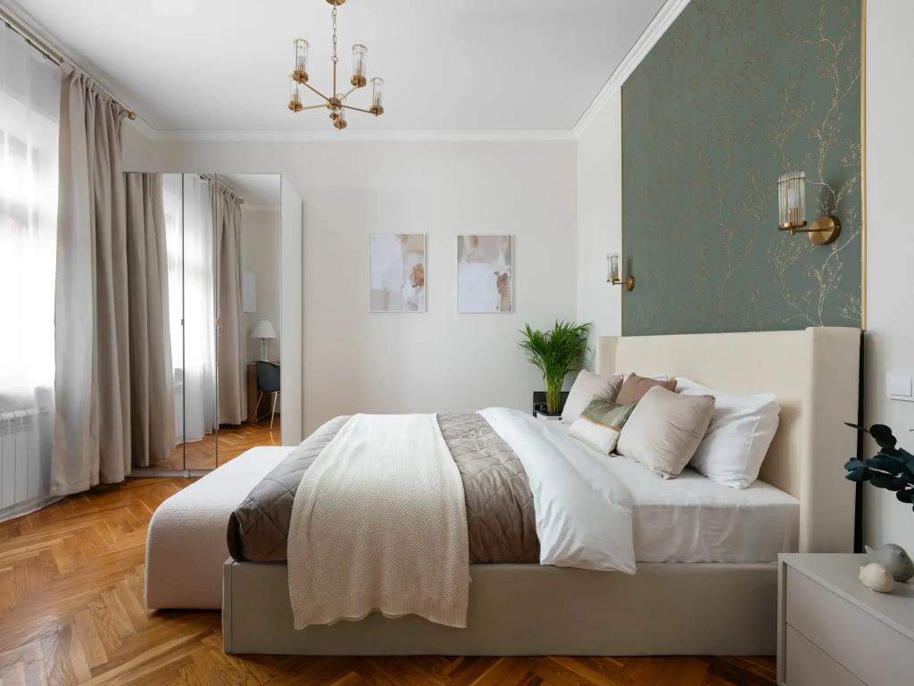 GM Apartments Novaya i tikhaya Trekhkomnatnaya na Tverskoy Flat 0*