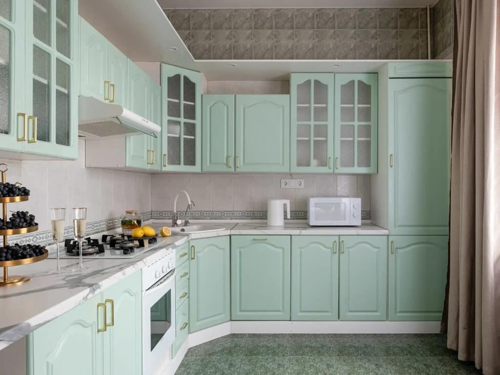 GM Apartments Novaya i tikhaya Trekhkomnatnaya na Tverskoy Flat 0*