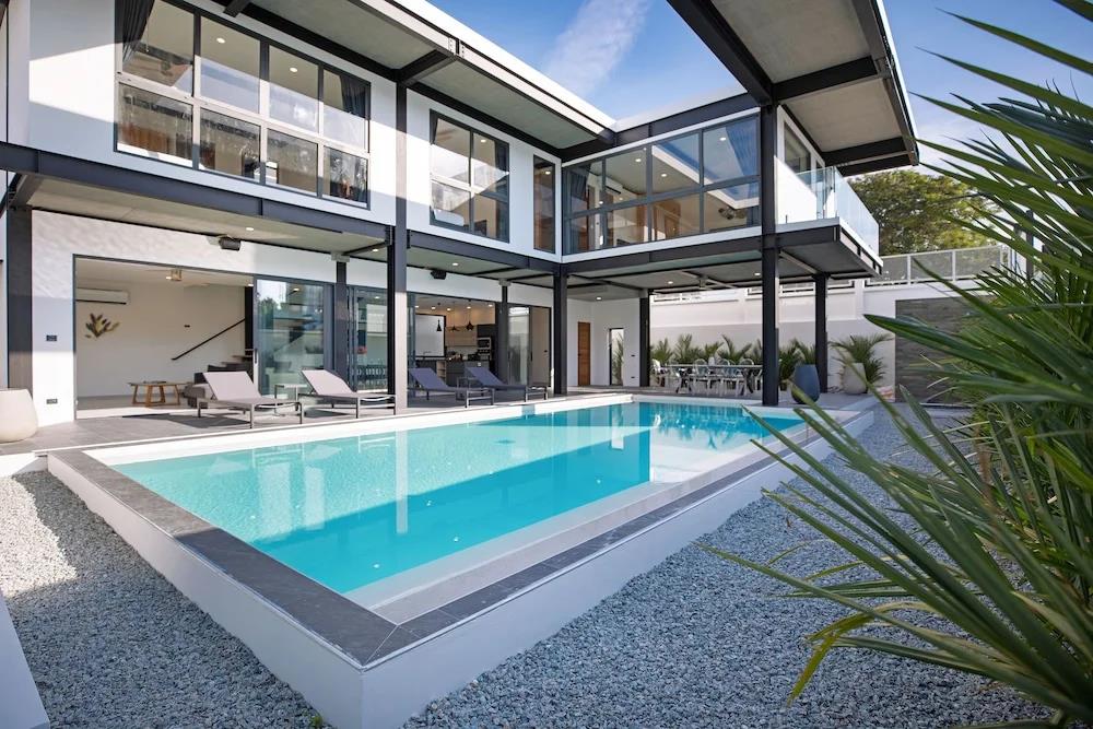 Trendy LoftStyle Eco Pool Villa Sunset 7 0*