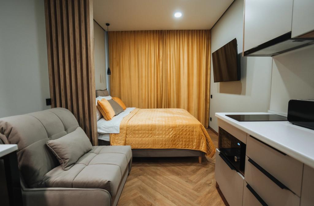 V Sochi Tsentr Khosty S Vidom na More AK Gorka Apartments 0*