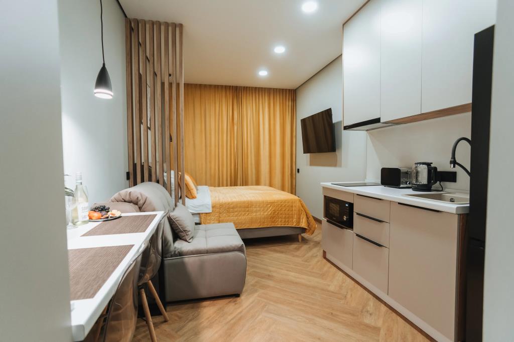 V Sochi Tsentr Khosty S Vidom na More AK Gorka Apartments 0*