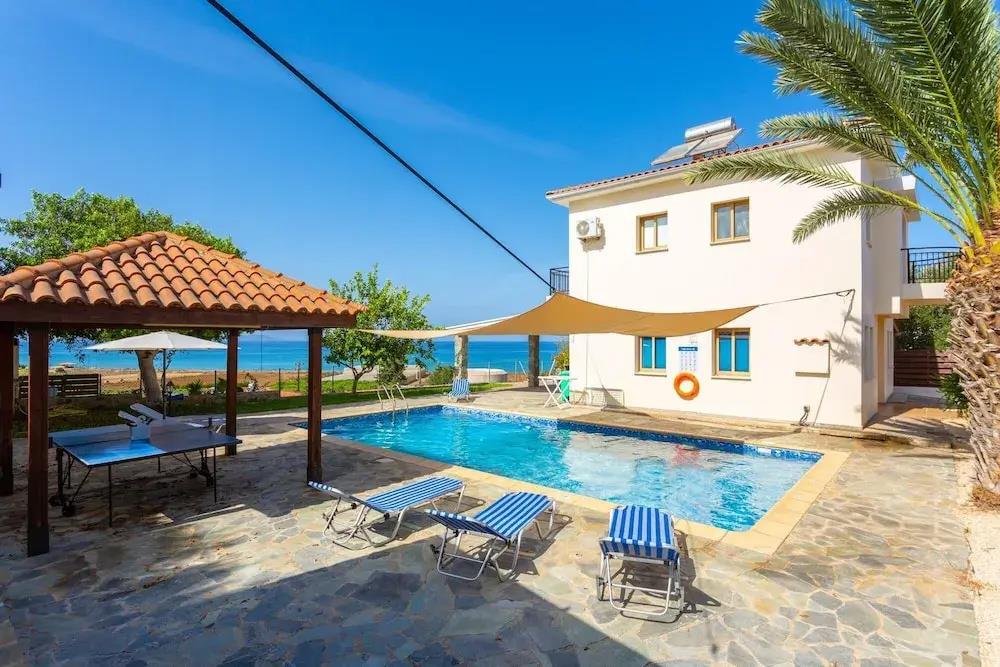 Villa Argaka Sunset Large Private Pool Walk to Beach Sea Views A C Wifi Eco-friendly - 2760 0*