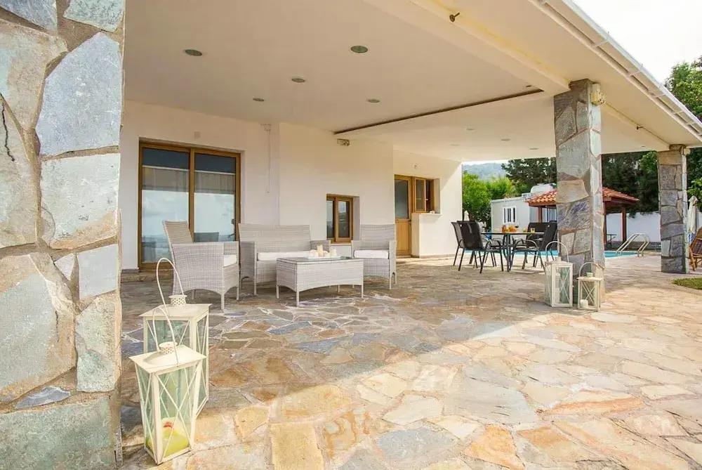 Villa Argaka Sunset Large Private Pool Walk to Beach Sea Views A C Wifi Eco-friendly - 2760 0*