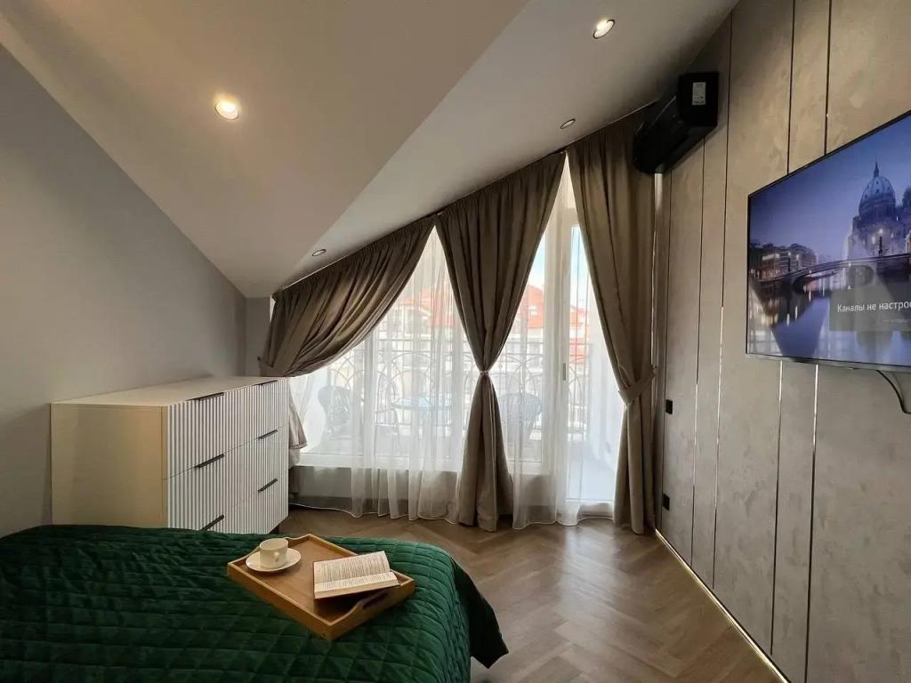 Dizaynerskaya Kvartira u Morya Flat 0*