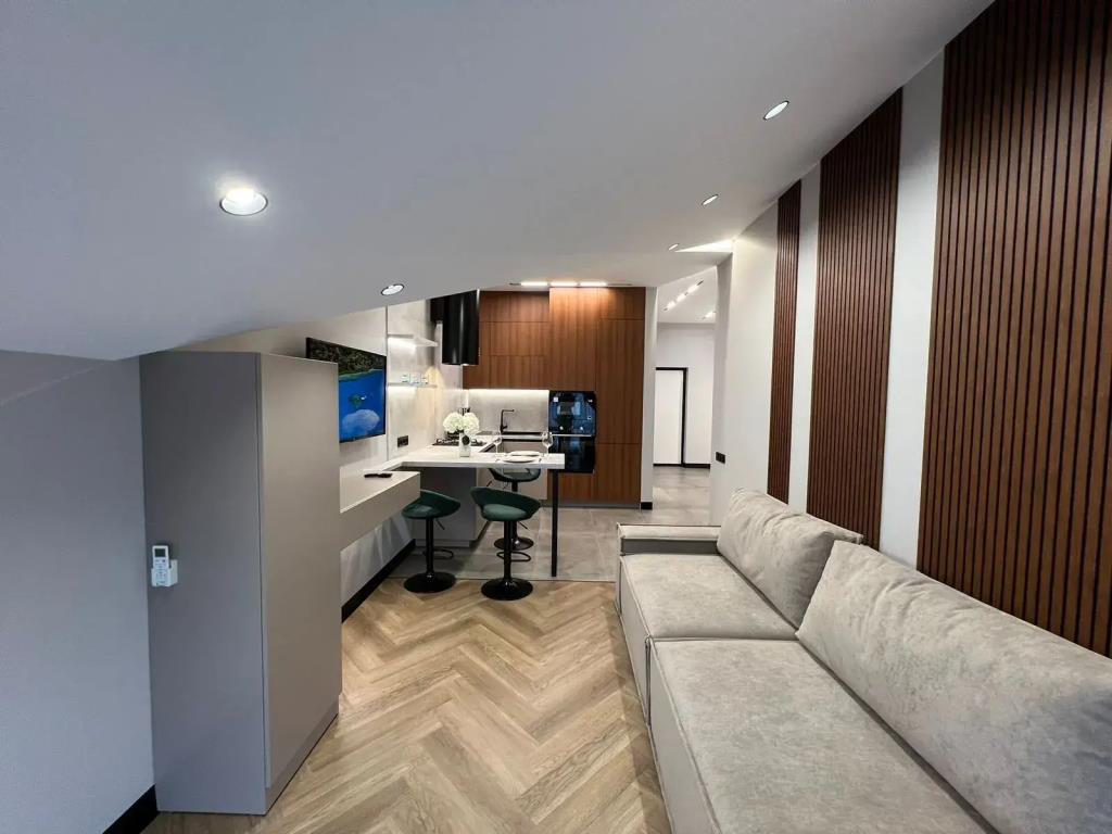 Dizaynerskaya Kvartira u Morya Flat 0*