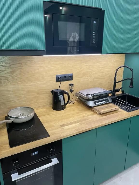 Uyutnaya Studiya ryadom s Morem , v Tsentre Gagry Flat 0*