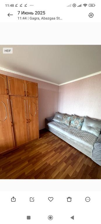 Odnokomnatnaya s Vidom na More na Ulitse Abazgaa 49/1 Flat 0*