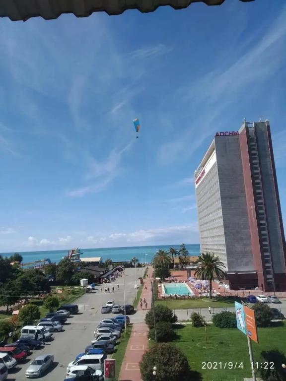 Odnokomnatnaya s Vidom na More na Ulitse Abazgaa 49/1 Flat 0*