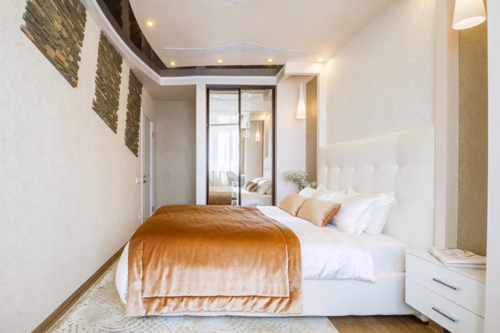 Prekrasnaya 2-kh komnatnaya ryadom s plyazhem Aleksino Flat 0*