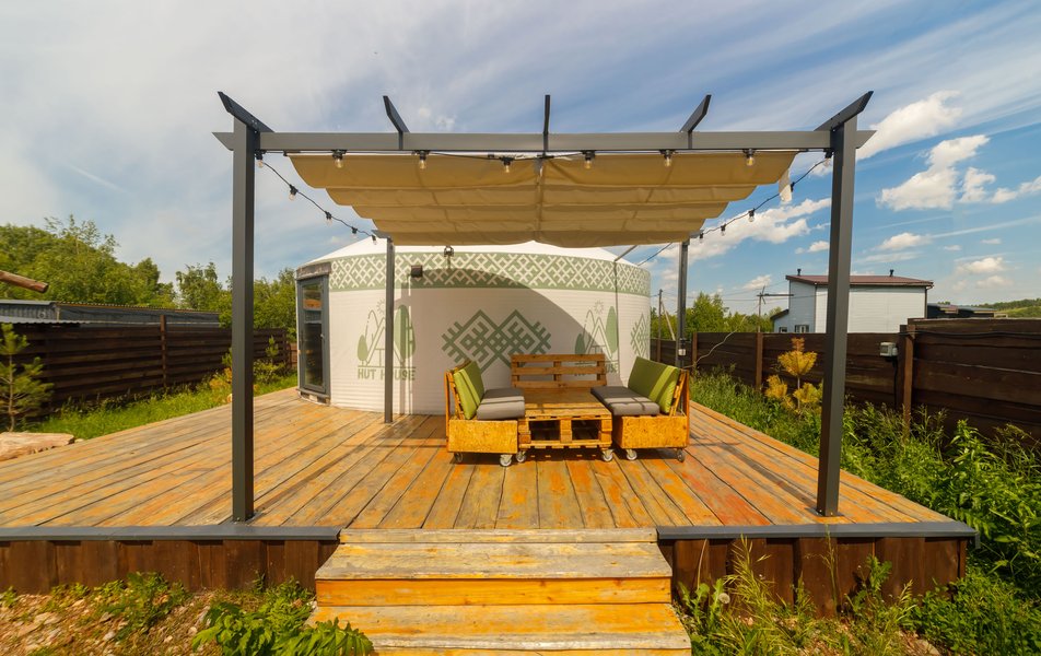 «Hut House» \/ «Хат Хаус» глэмпинг 3*