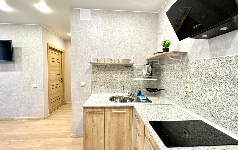 «Apartments Compass Group» \/ «Компас Групп на Первооткрывателей 6» апартаменты 2*