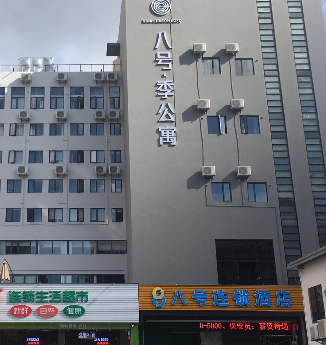 No.8 Chain Hotel (Shenzhen Tianbei Honghu Park) 2*
