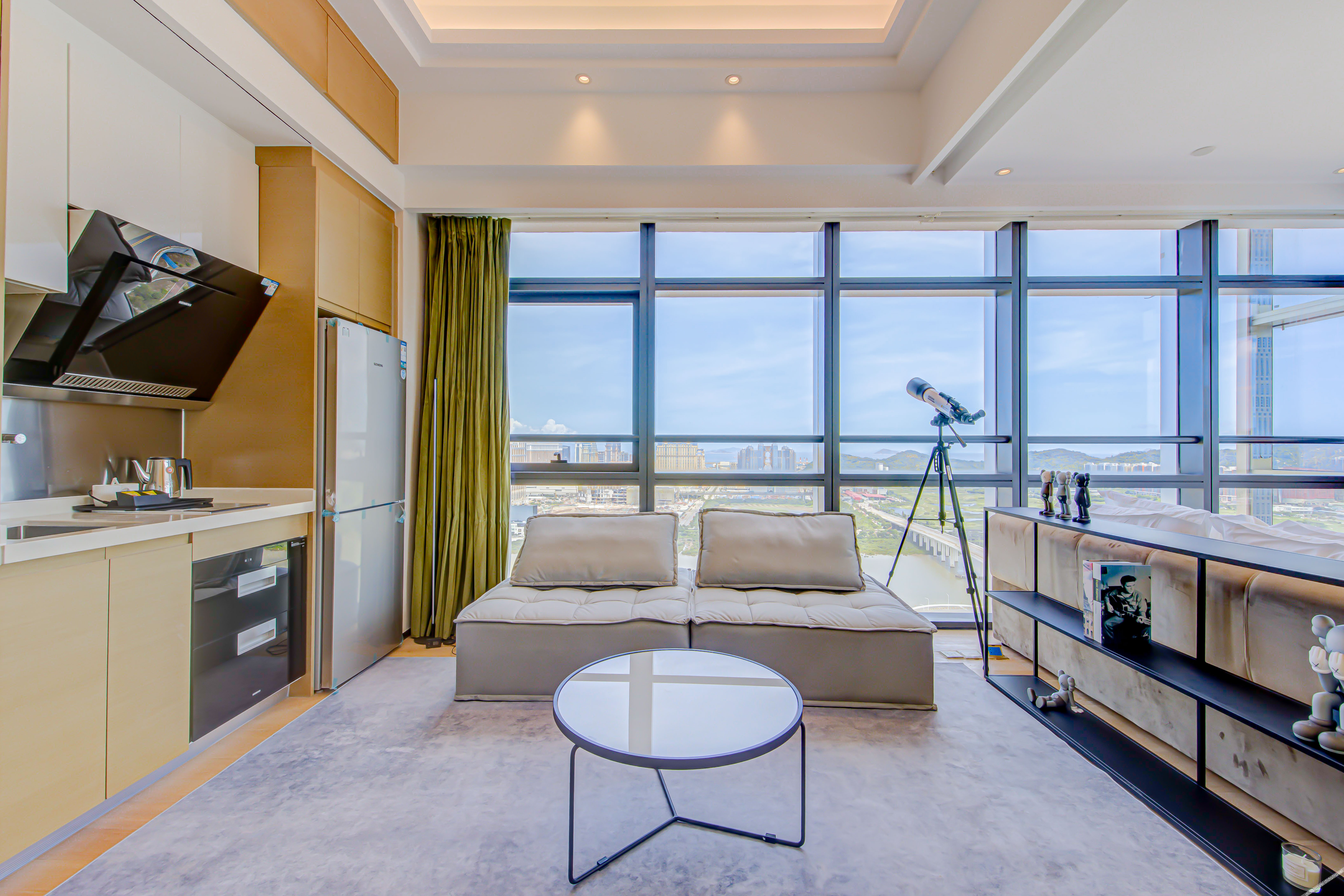 Center·Maple Rain High Sky·Macau View Light Residence (Zhuhai Hengqin Port) 3*