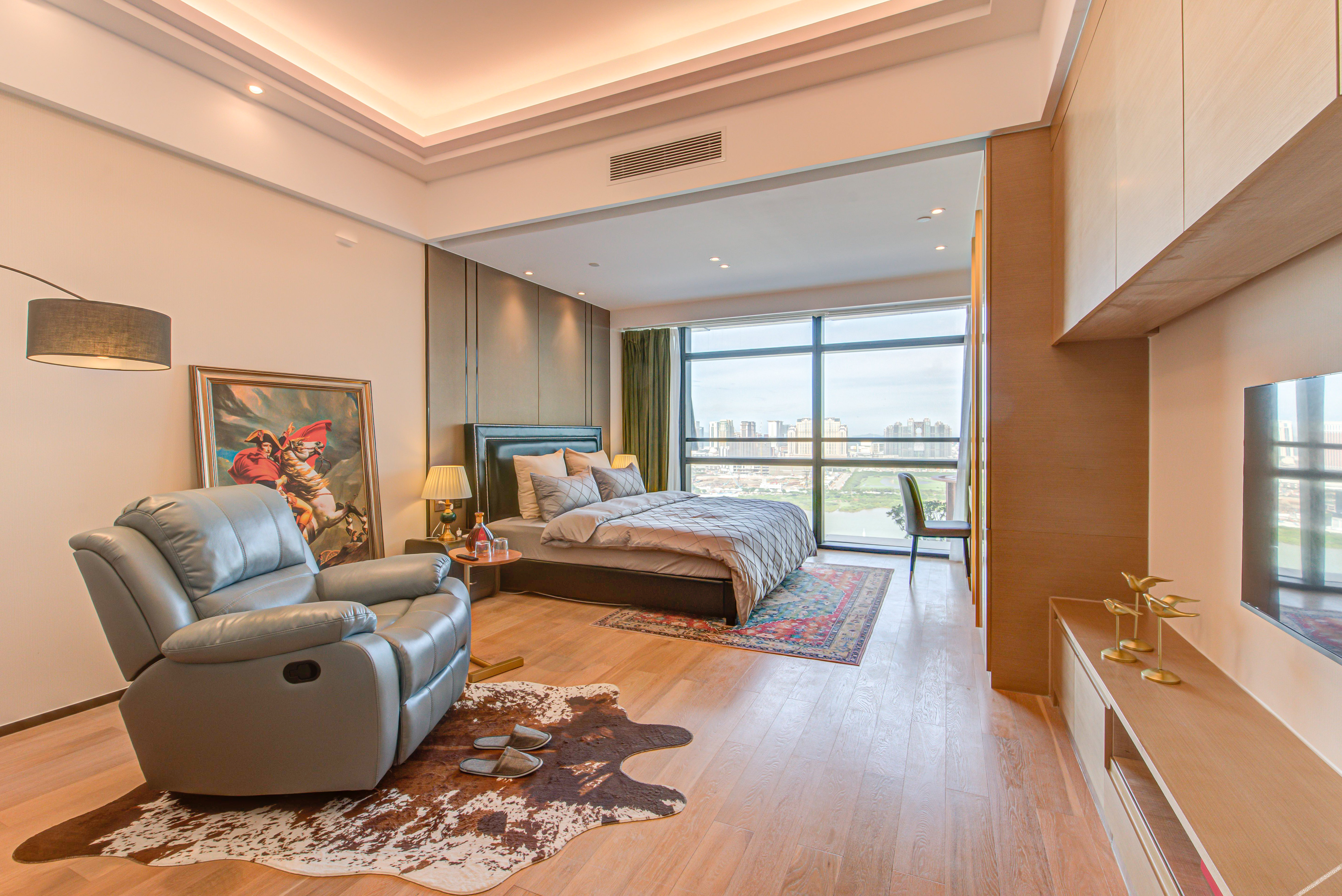 Center·Maple Rain High Sky·Macau View Light Residence (Zhuhai Hengqin Port) 3*