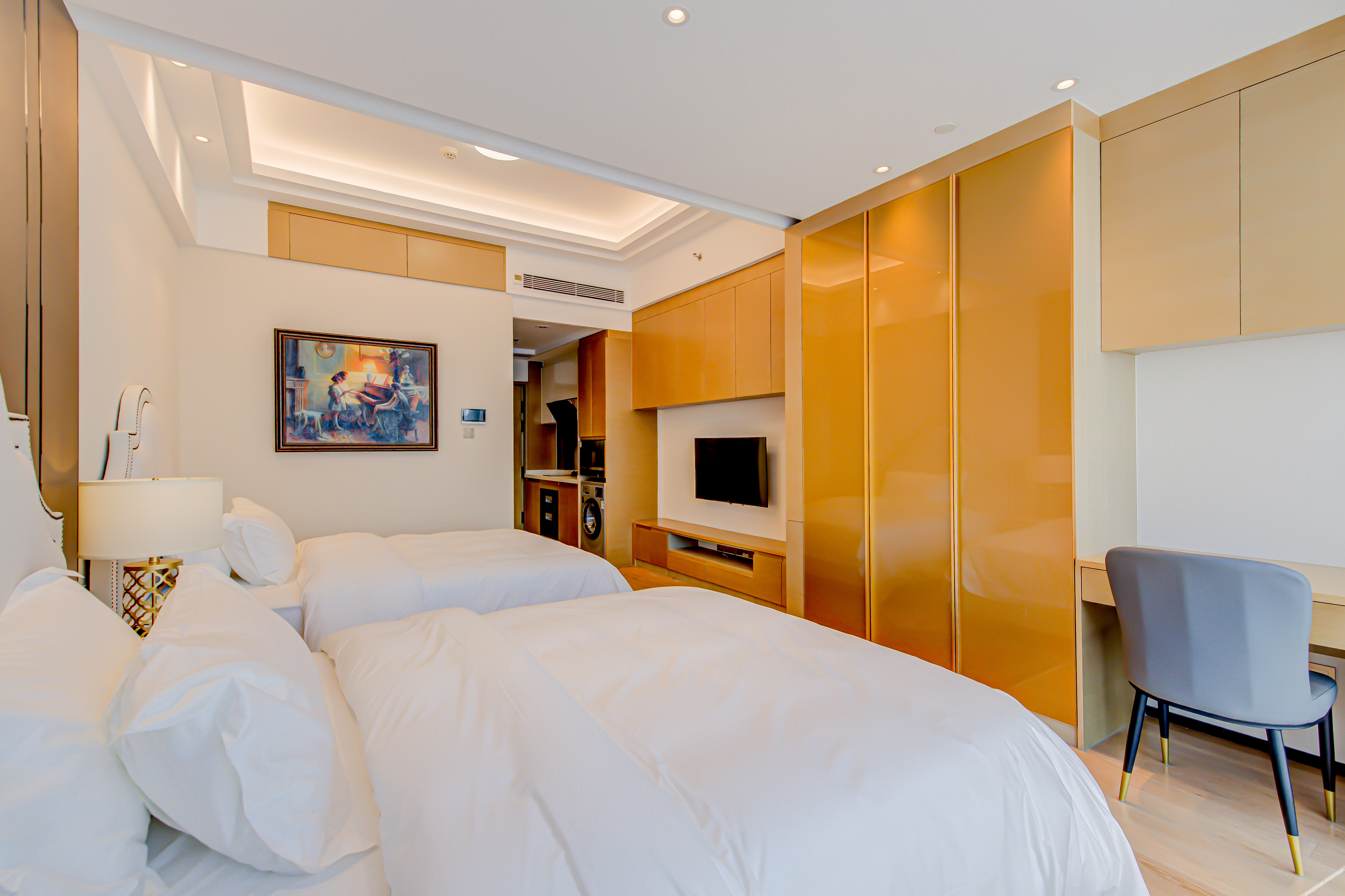 Center·Maple Rain High Sky·Macau View Light Residence (Zhuhai Hengqin Port) 3*