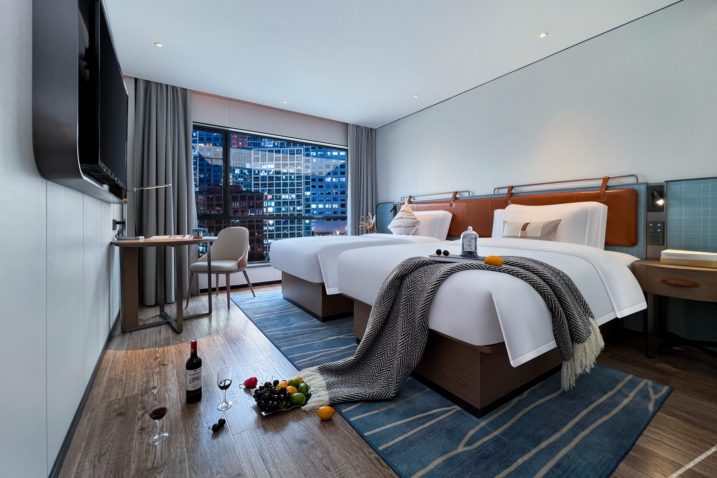 Echarm Hotel (Dongguan Guoji Qichecheng Lanqiuzhongxin) 3*
