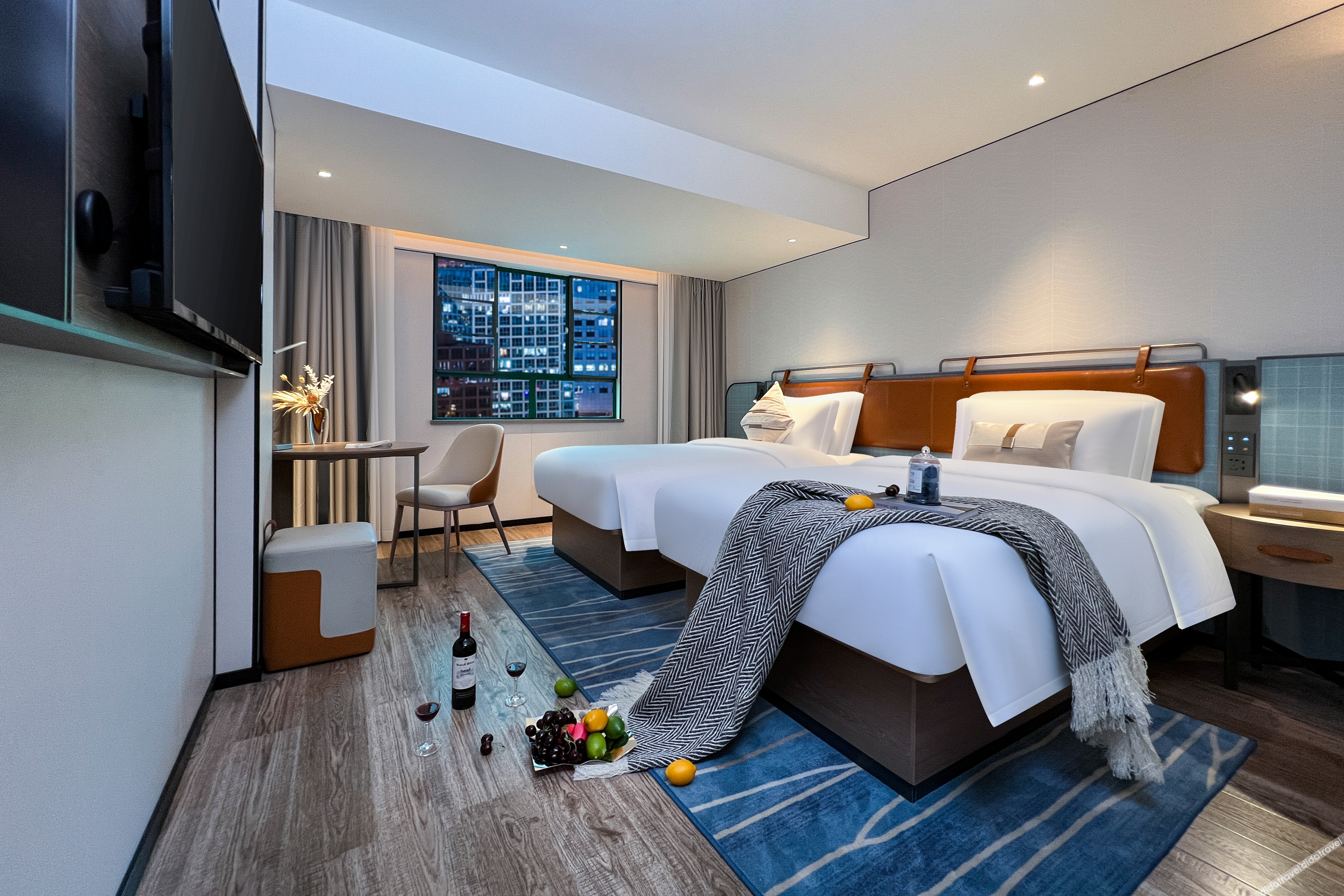 Echarm Hotel (Dongguan Guoji Qichecheng Lanqiuzhongxin) 3*