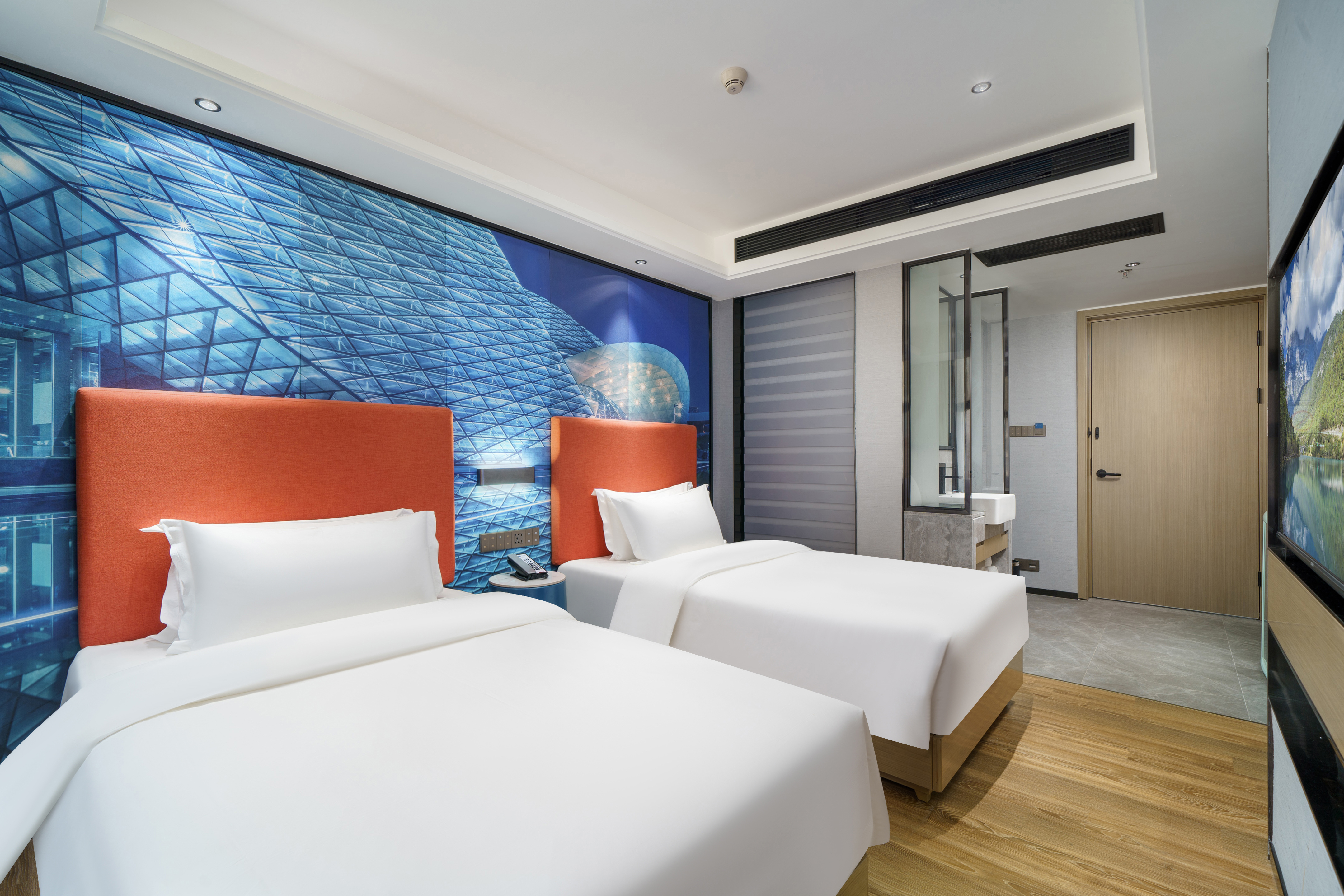 Green Carrier Hotel (Shenzhen Nanshan Coast Chengnan Oil Store) 2*