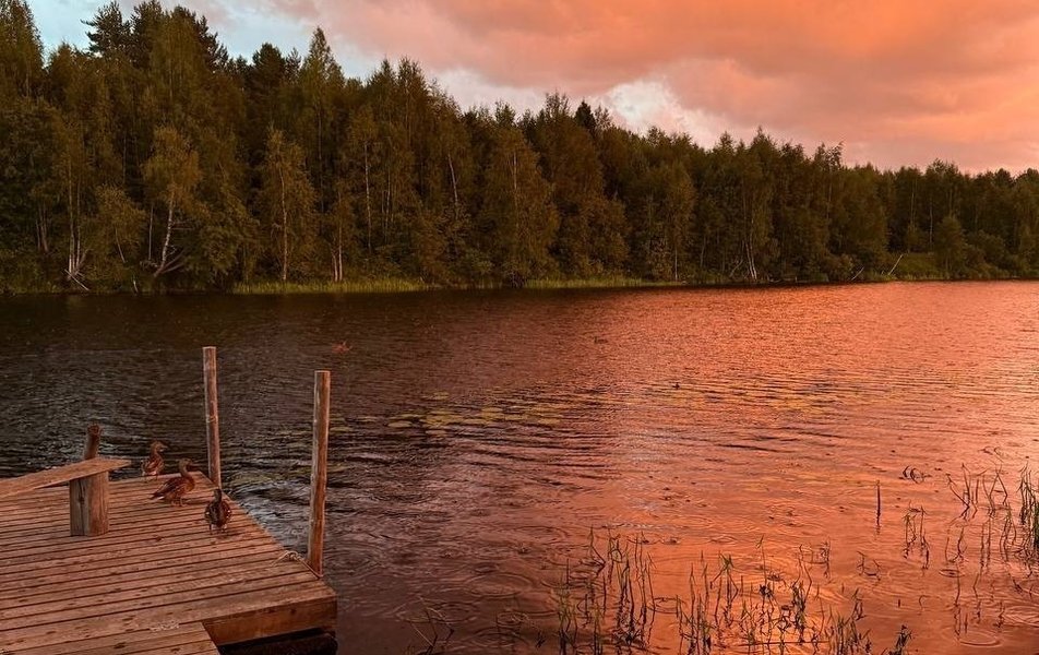 Дом на берегу реки Устье Тулоксы 0*