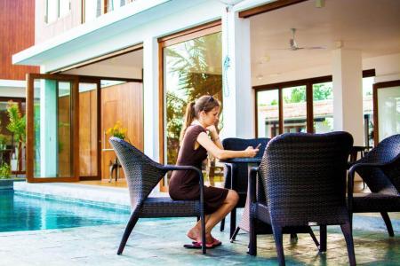 Отель Ubuntu Beach Villas в Матара - Шри-Ланка