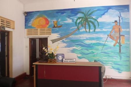 Отель Happy Night & Restaurant в Унаватуна - Шри-Ланка