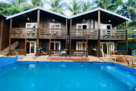 Отель Casa Obrigado Beach Cottages Arambol в Арамболь - Индия