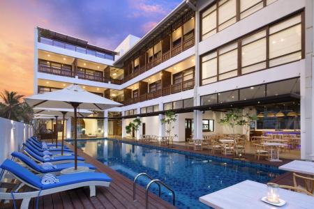 Отель Lucky Elephant в Хиккадува - Шри-Ланка