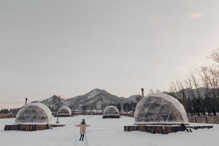 Отель Вдох Купольный Отель в Республика Алтай - Россия