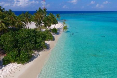 Отель Luau Beach Inn, Maldives в Вааву (Фелидху) Атолл - Мальдивы