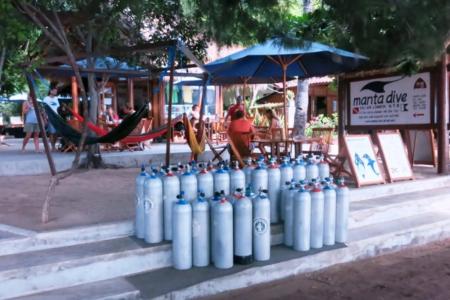 Отель Manta Dive Resort Gili Air в о-ва Джили - Индонезия