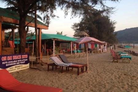 Отель Om Sai Beach Huts в Южный Гоа - Индия
