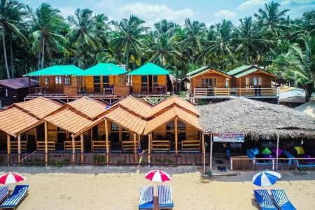 Отель Om Sai Beach Huts в Южный Гоа - Индия
