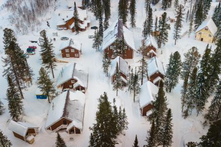 Отель Шервуд (SHERegesh`s WOOD) в Шерегеш - Россия