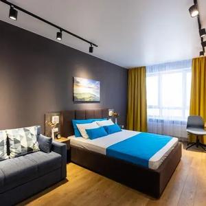 отель Apartments Sutki Ufa na ul. Rudolfa Nureeva, 6