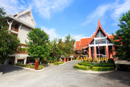 Отель Samui Buri Beach Resort в пляж Маенам - Таиланд