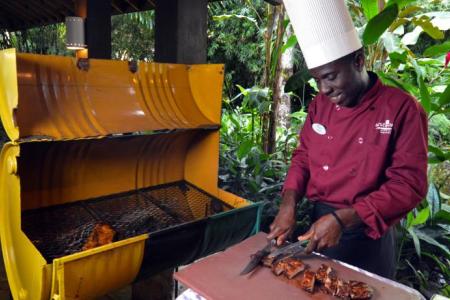 Sunset at the Palms Resort