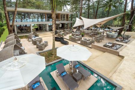 Отель Twinpalms Phuket в пляж Сурин - Таиланд