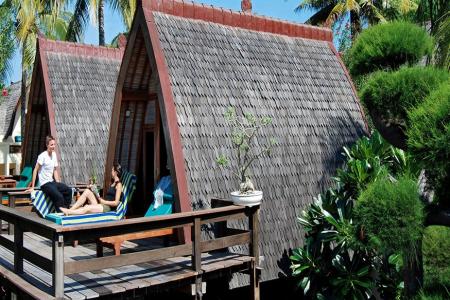 Отель Hotel Vila Ombak в о. Гили Траванган - Индонезия